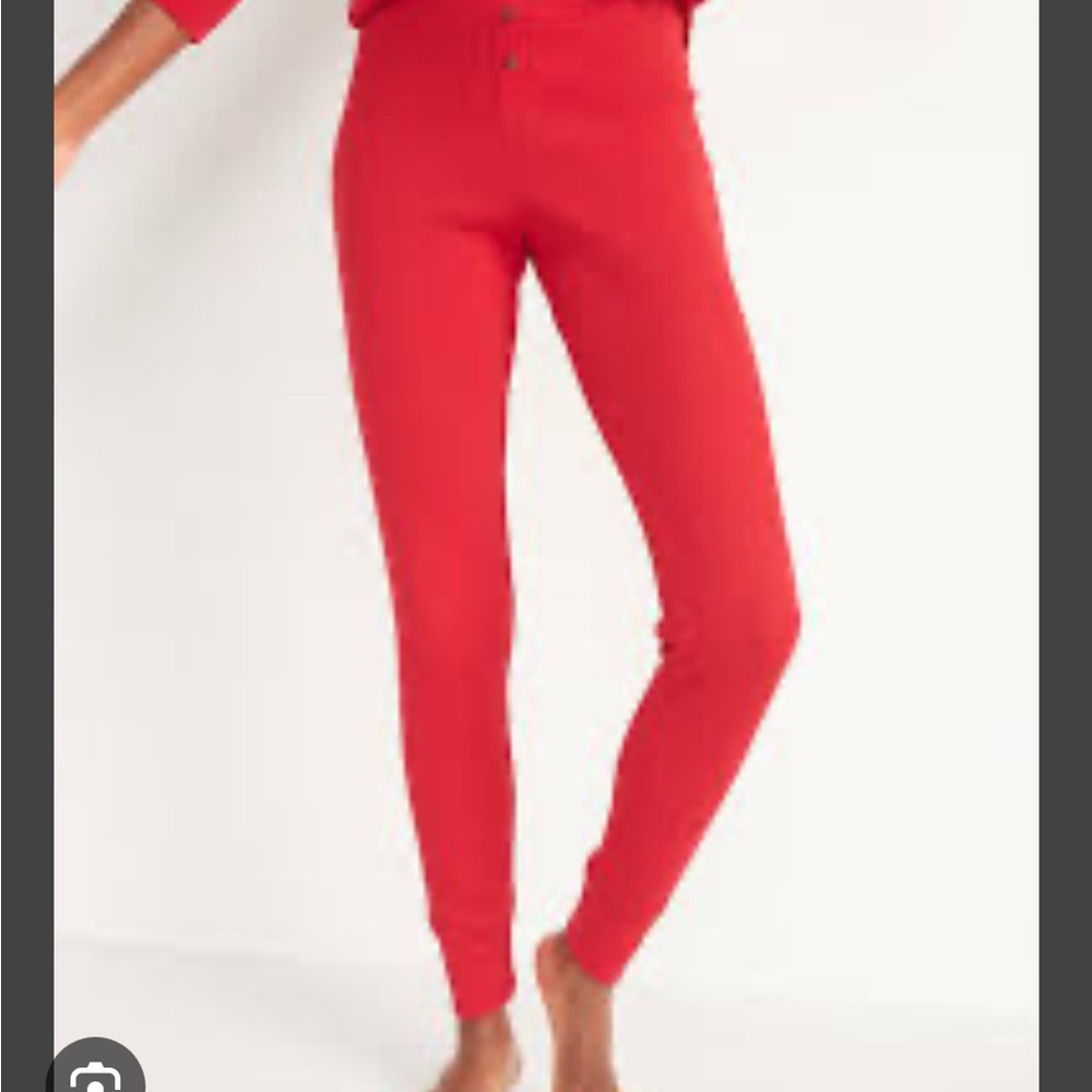 Old Navy Women's Red Pajama Pants